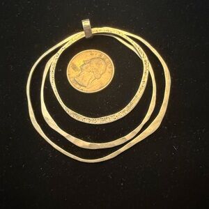 Silpada ‘Concentric’ Sterling Silver Pendant